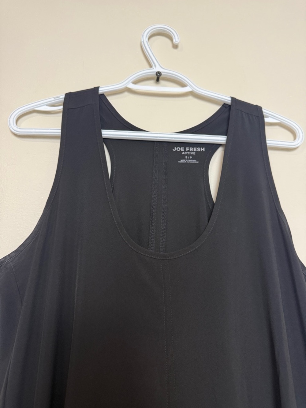 Joe Fresh Black Tank Maxi Flowy Dress Size S Casual Summer Dress - Picture 7 of 10